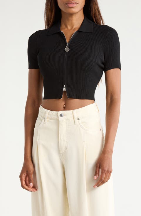 Sholer Knit Top