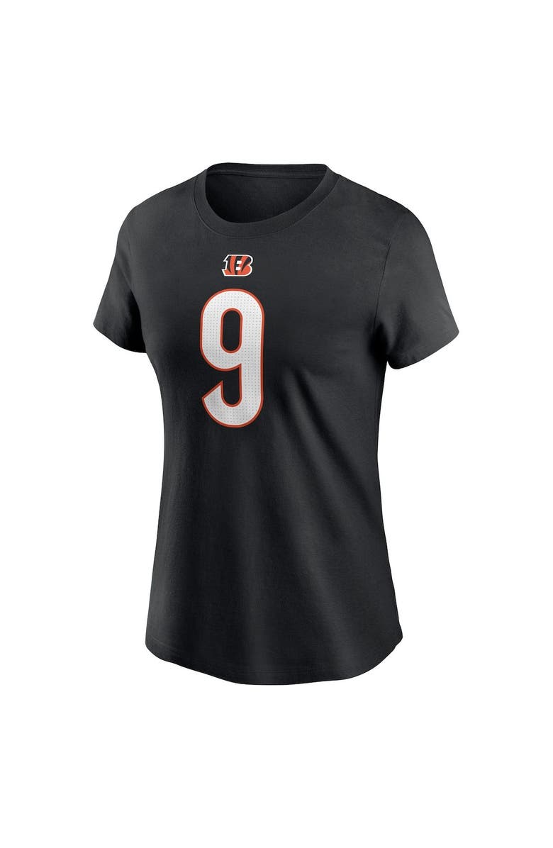 Nike Women's Nike Joe Burrow Black Cincinnati Bengals Player Name & Number T-Shirt, Alternate, color, Black