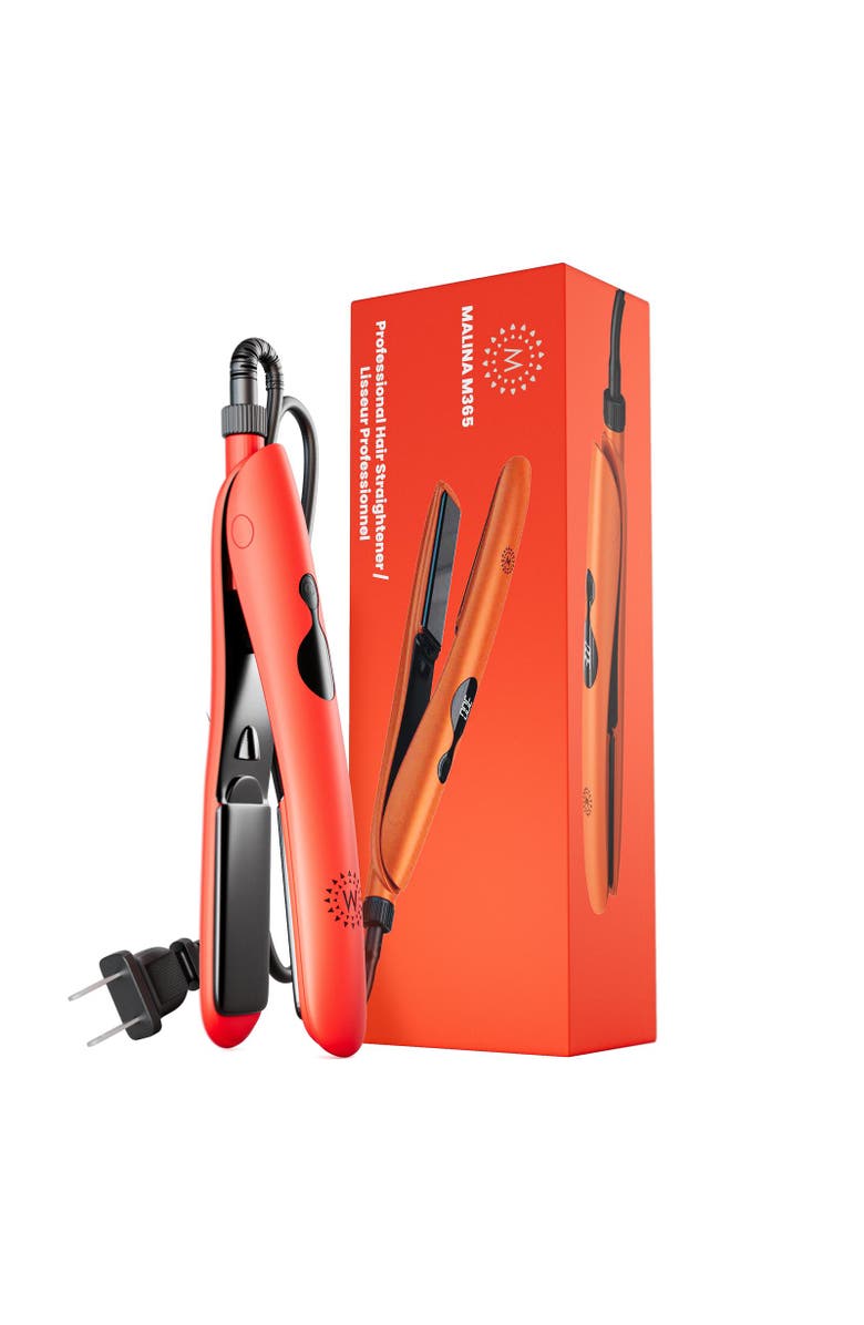 Malina Professional Hair Straightener, Main, color, Orange