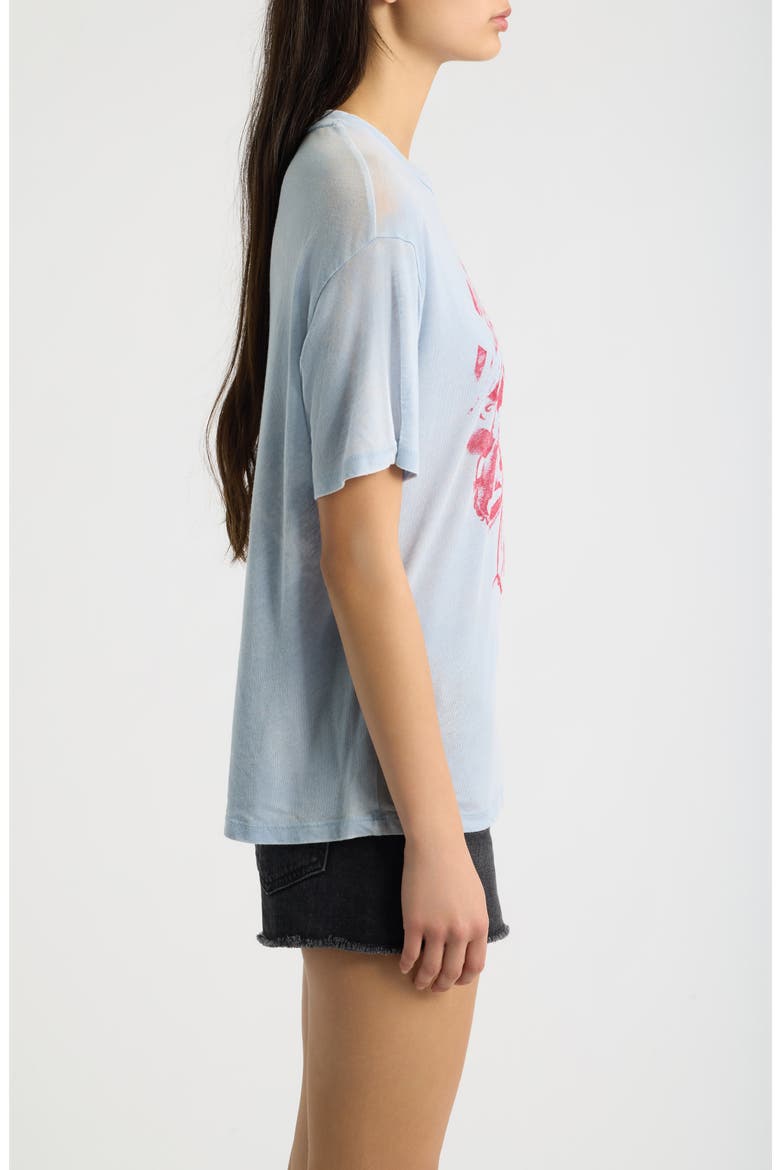 Queen Graphic Burnout T-Shirt, Alternate, color, POWDER BLUE