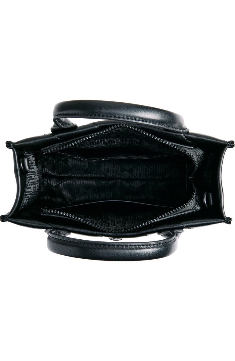 Kurt Geiger London Small Soho Quilted Leather Tote, Alternate, color, Black