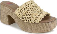 National Comfort Callela Platform Slide Sandal
