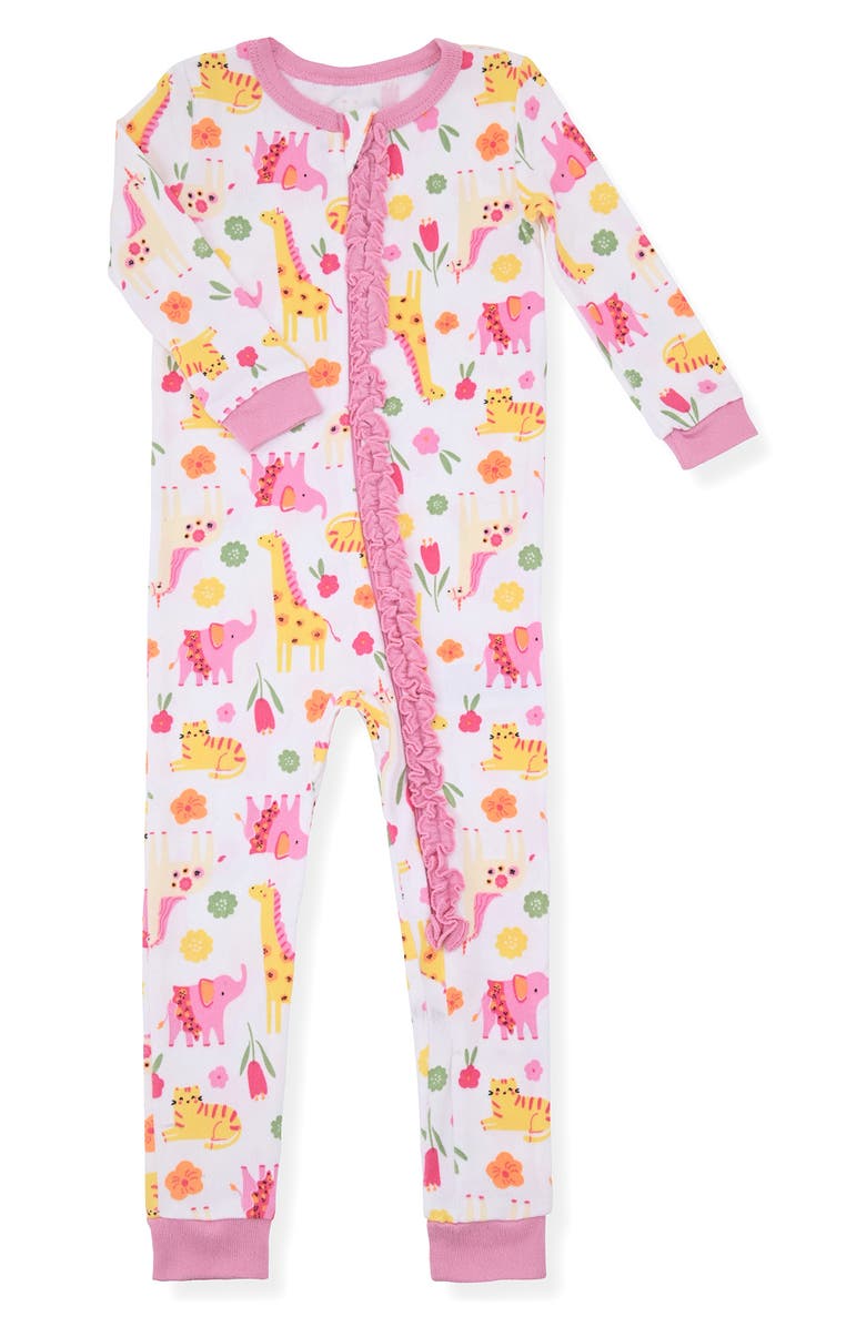SLEEP ON IT Fitted One-Piece Pajamas & Snuggle Buddy Blanket Set, Alternate, color,