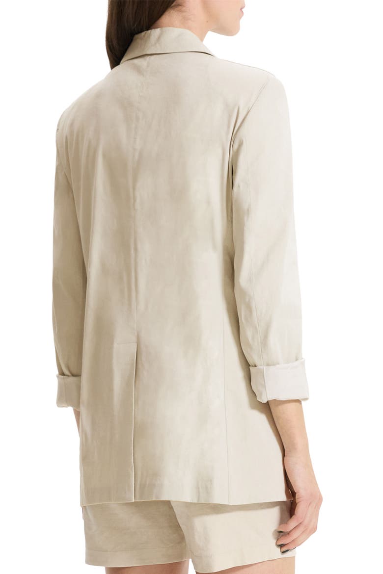 Good Shawl Collar Linen Blend Blazer, Alternate, color, STRAW