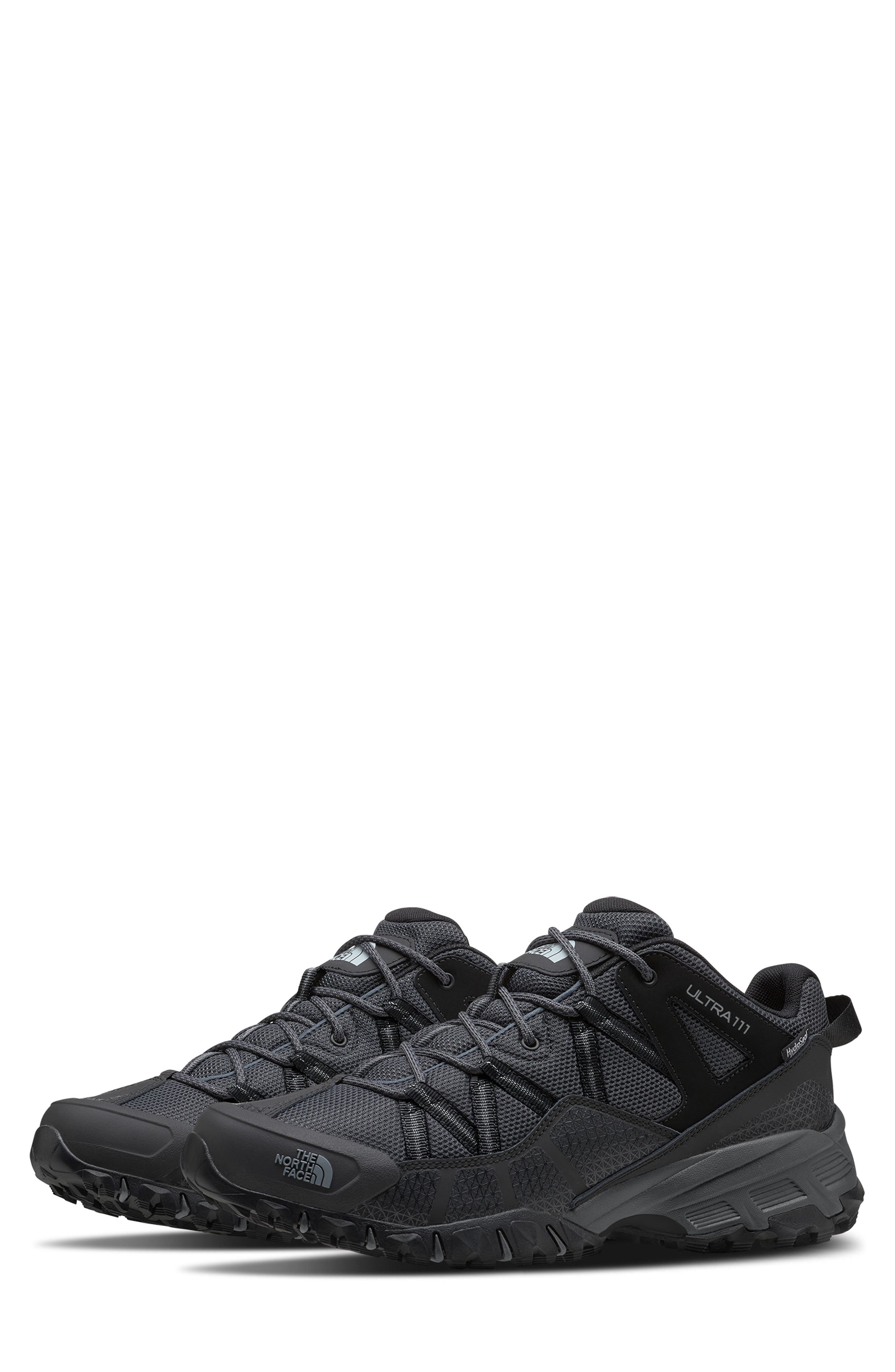The North Face Ultra 111 Waterproof Trail Running Sneaker, Alternate, color, 