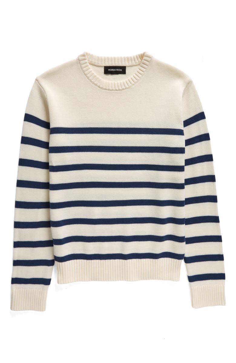 Nordstrom Kids' Stripe Sweater, Main, color,