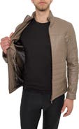 PINO BY PINOPORTE Pino by Pinoporte Quilted Leather Jacket