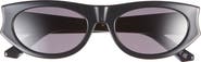 DIOR 'DiorGlow B2I 53mm Oval Sunglasses