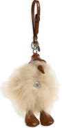 Moncler Duck Faux Fur Bag Charm