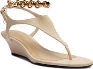 Schutz Lys Ankle Strap Wedge Sandal