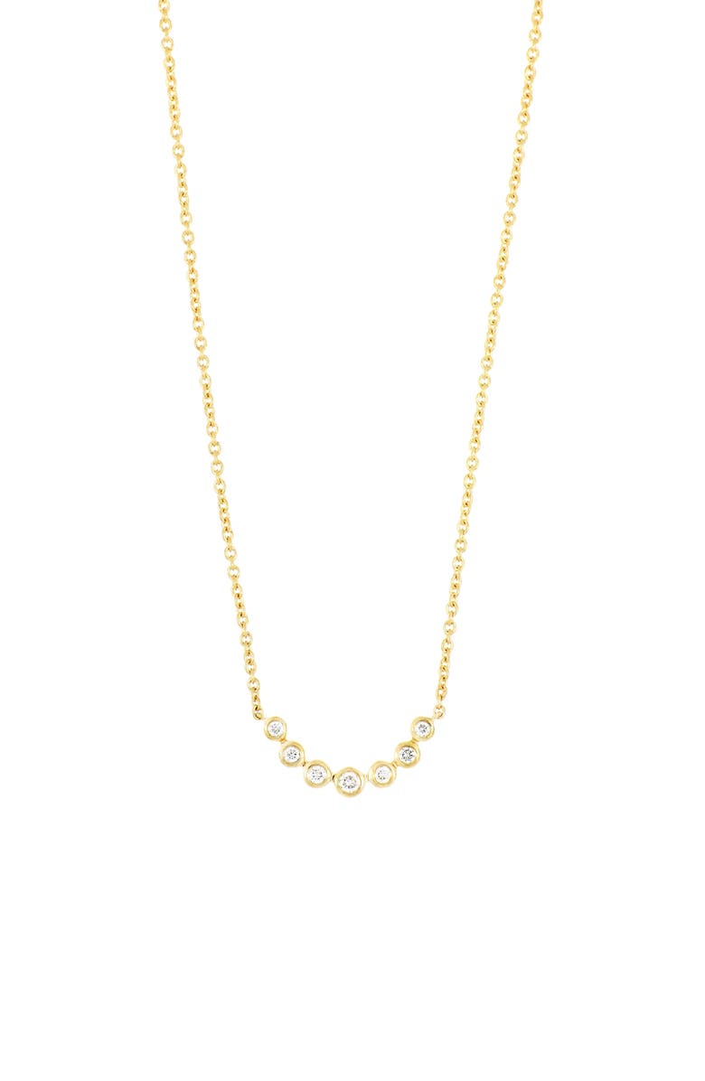 Bony Levy Monaco Diamond Curved Bezel Pendant Necklace, Main, color,