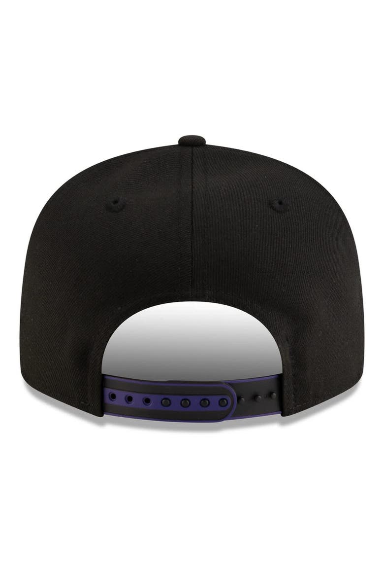 Men's New Era  White/Black Sacramento Kings 2025 NBA Tip Off Split Panel 9FIFTY Snapback Hat, Alternate, color, White