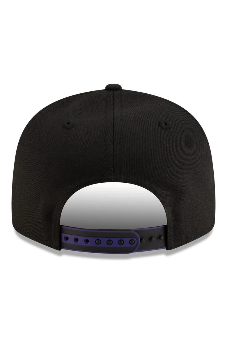 New Era Men's New Era  White/Black Sacramento Kings 2025 NBA Tip Off Split Panel 9FIFTY Snapback Hat, Alternate, color, White