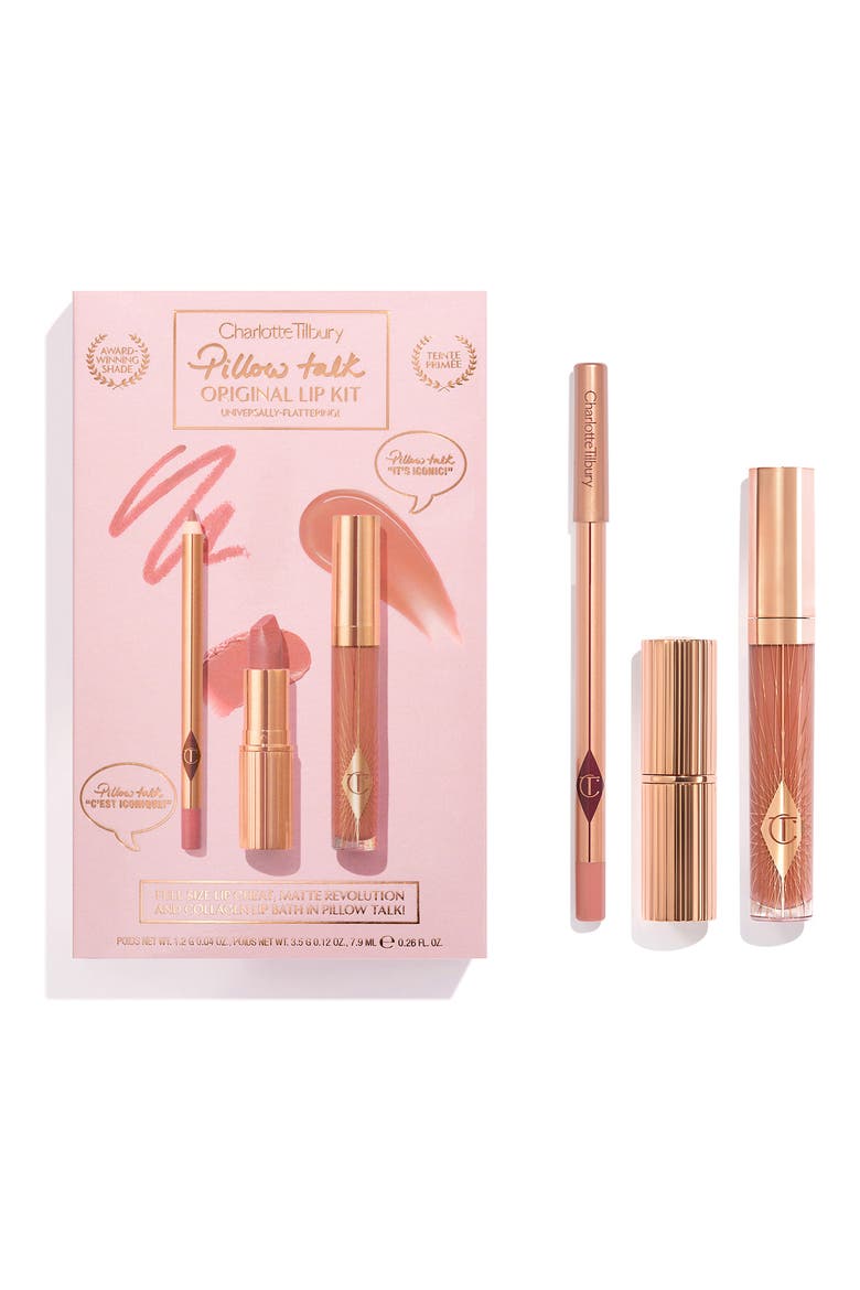 Pillow Talk Original Lip Kit $95 Value, Main, color, PILLOW TALK