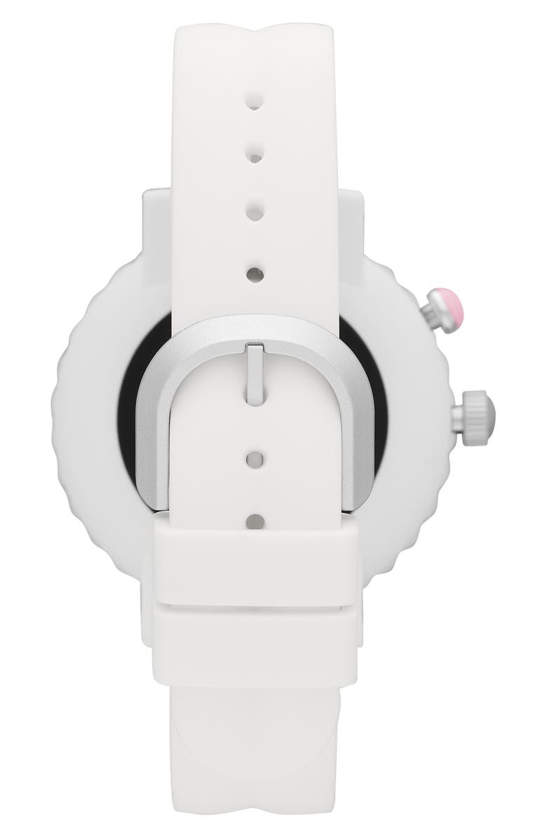 Kate Spade New York quail silicone strap smartwatch gift set, 42mm, Alternate, color,