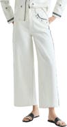 Scalpers Contrast embroidered jeans