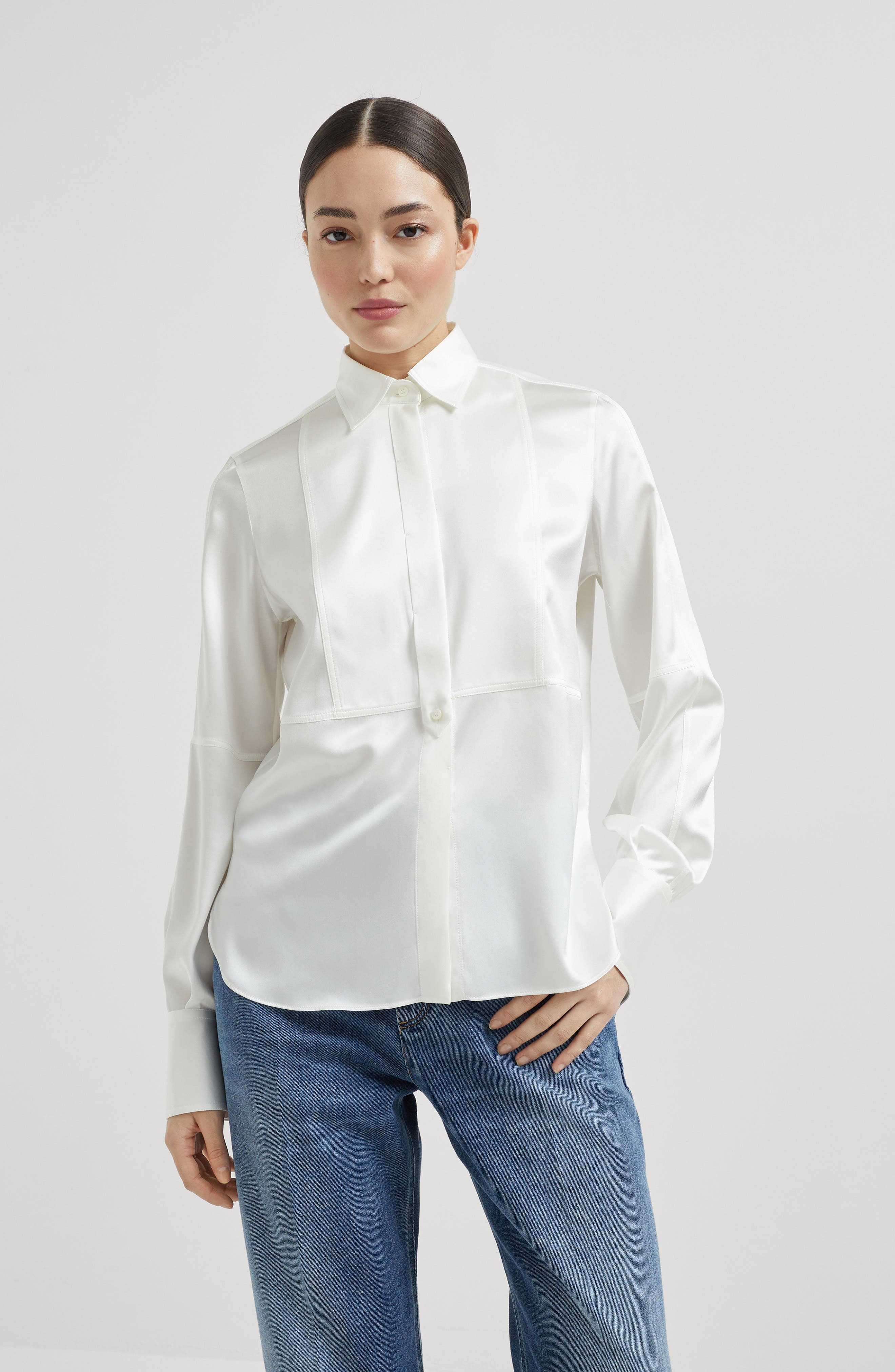 Satin shirt - image 2