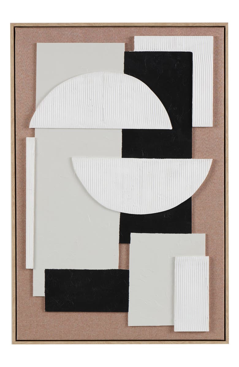 VIVIAN LUNE HOME Framed Wall Art, Main, color, Brown