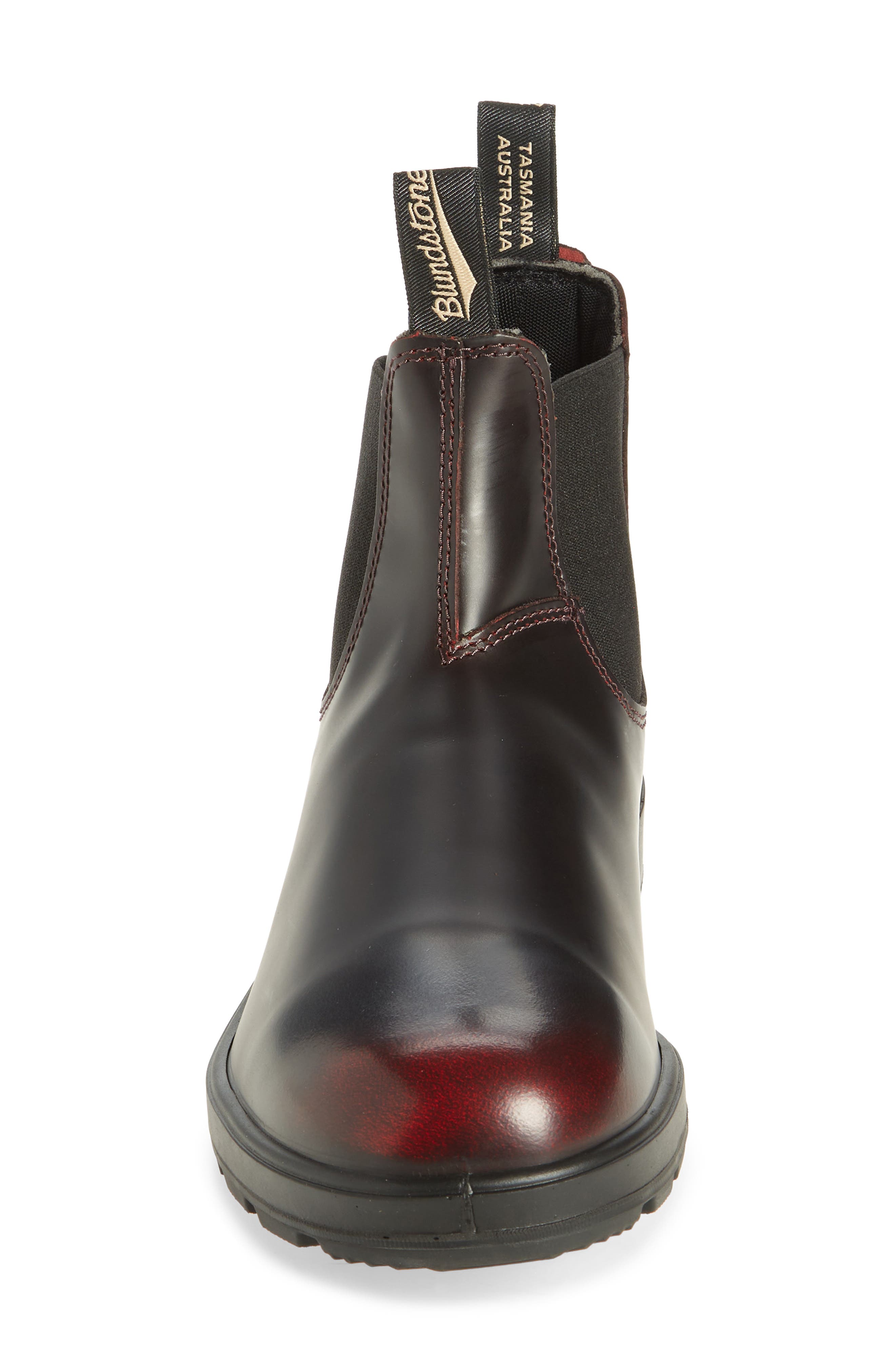 Blundstone Footwear Chelsea Boot, Alternate, color, Bordeaux Brush