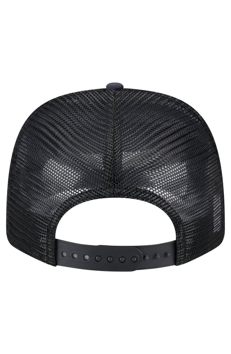 New Era Men's New Era  Navy/Black Cleveland Browns Adventure Drinks Pattern 9SEVENTY Stretch-Snap Hat, Alternate, color, Navy