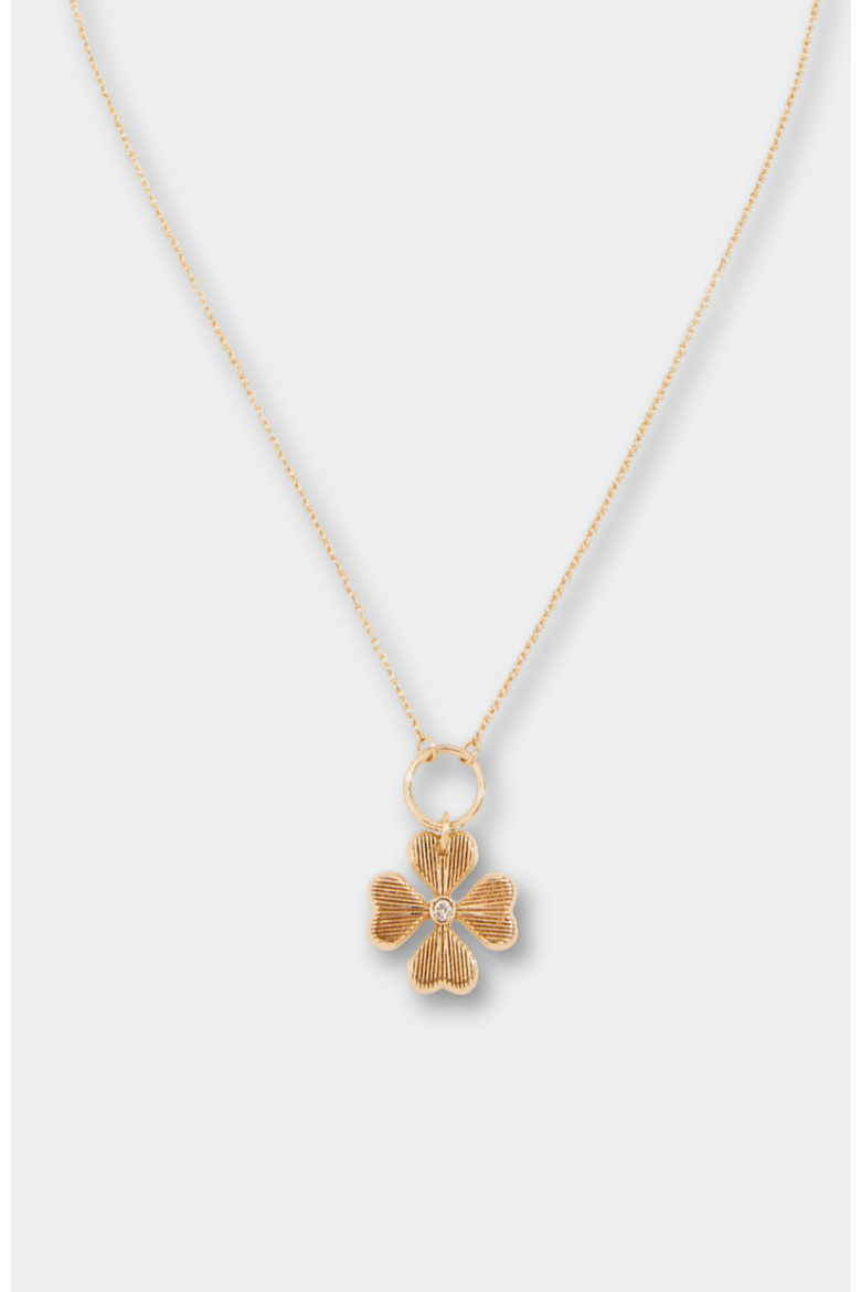 Lucky Hearts Necklace, Main, color, Gold