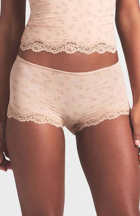 Fits Everybody Lace Boy Short (Regular & Plus)