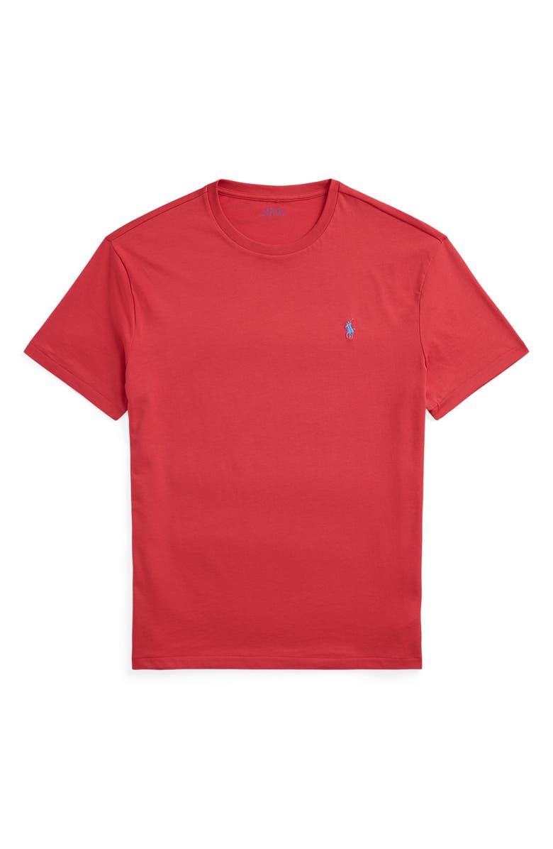 Polo Ralph Lauren Embroidered Short Sleeve Jersey T-Shirt, Alternate, color, 