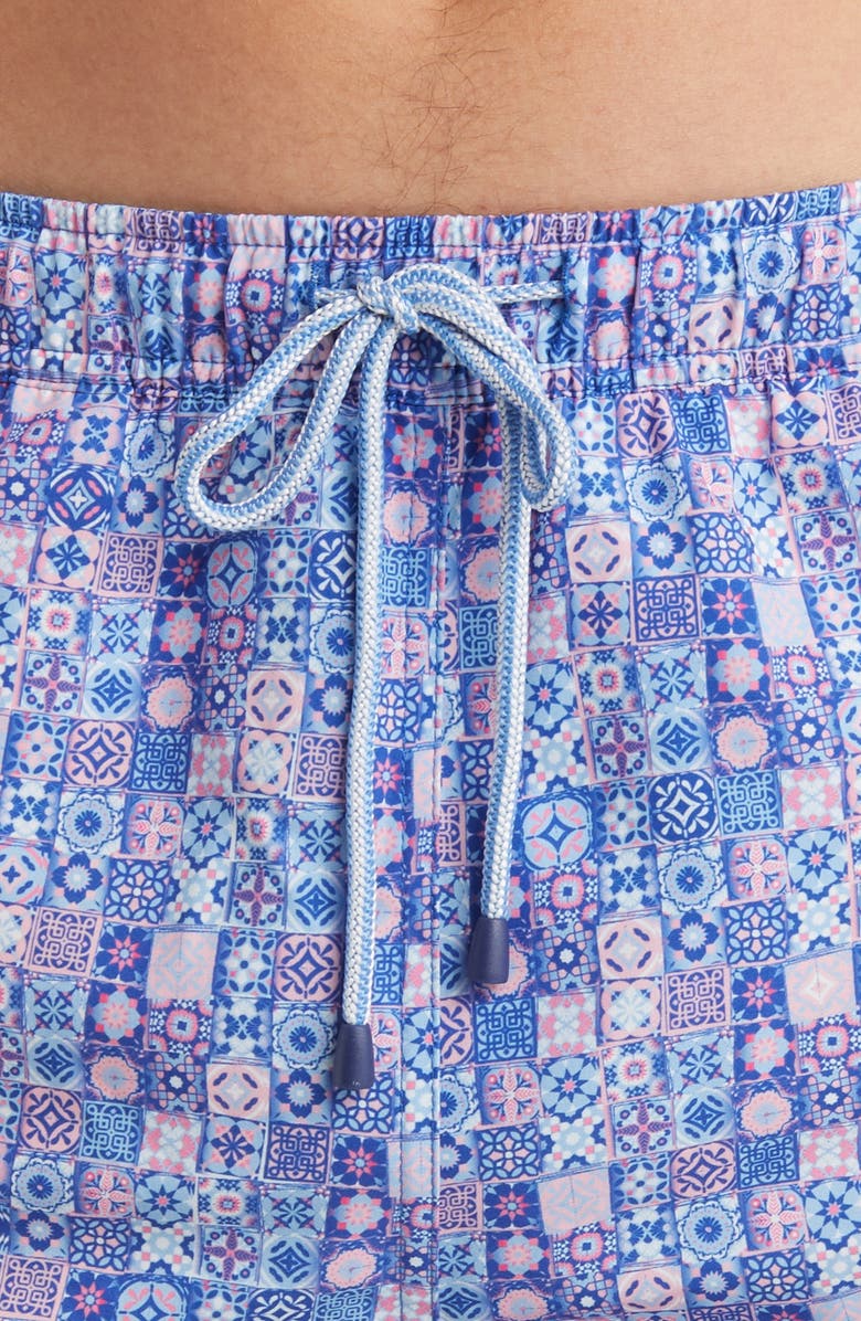 Peter Millar Mosaic Madness Swim Trunks, Alternate, color,