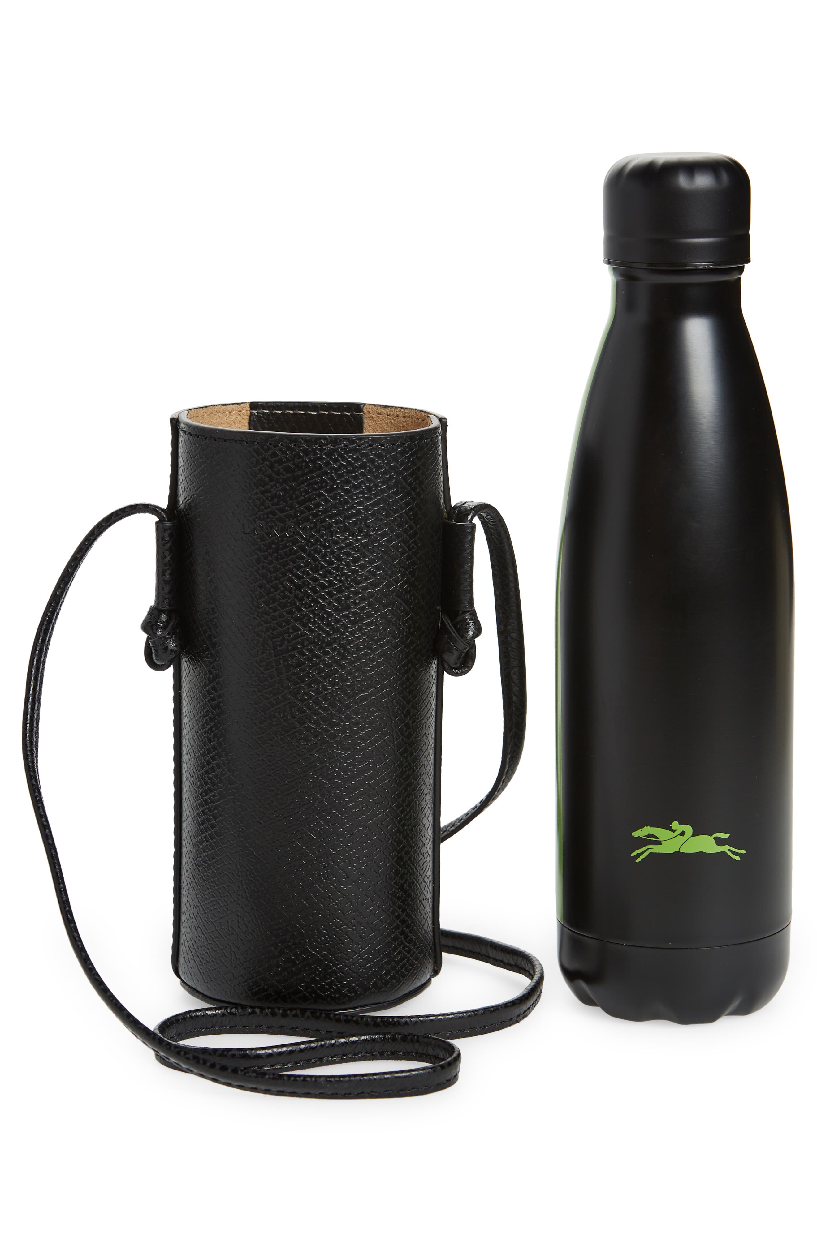 Longchamp Épure Bottle & Leather Crossbody Holder, Alternate, color, 