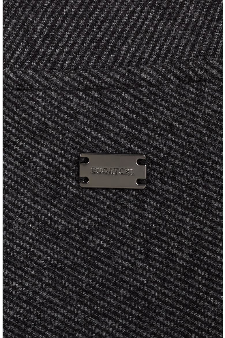 Full Zip Mock Neck Cardigan, Alternate, color, BLACK