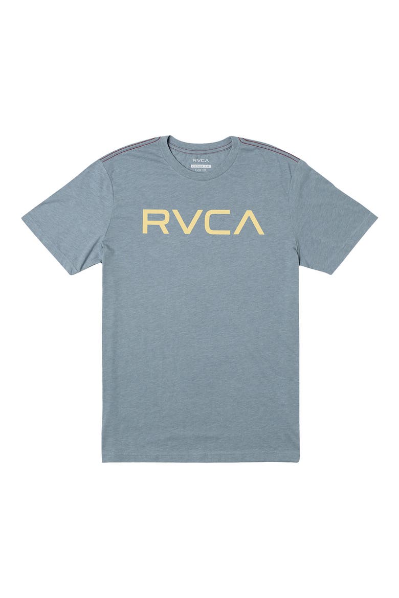 Big RVCA Logo T-Shirt, Main, color, SLATE