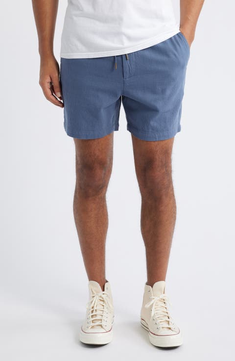 Archer Cotton & Linen Drawstring Shorts