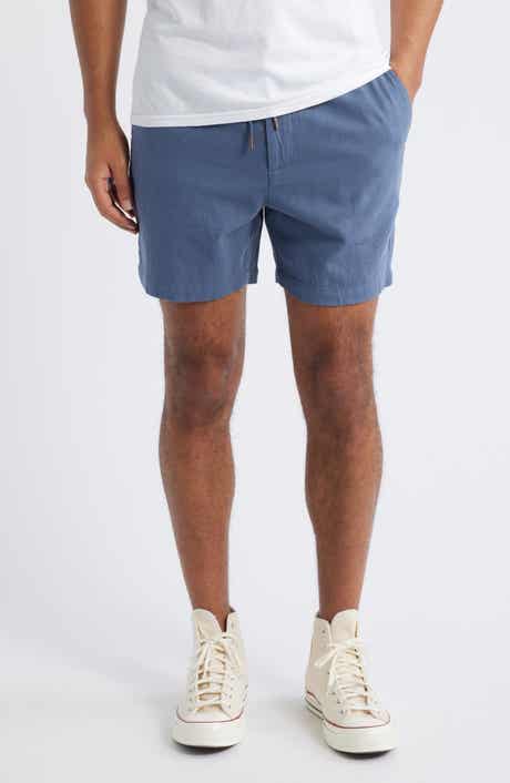 Rails Archer Cotton & Linen Drawstring Shorts