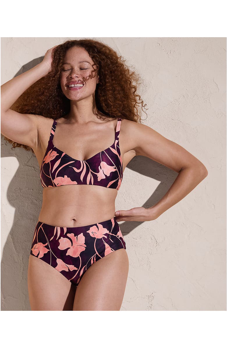 Lands' End Andie x   Tugless Molki Bikini Top, Alternate, color, 