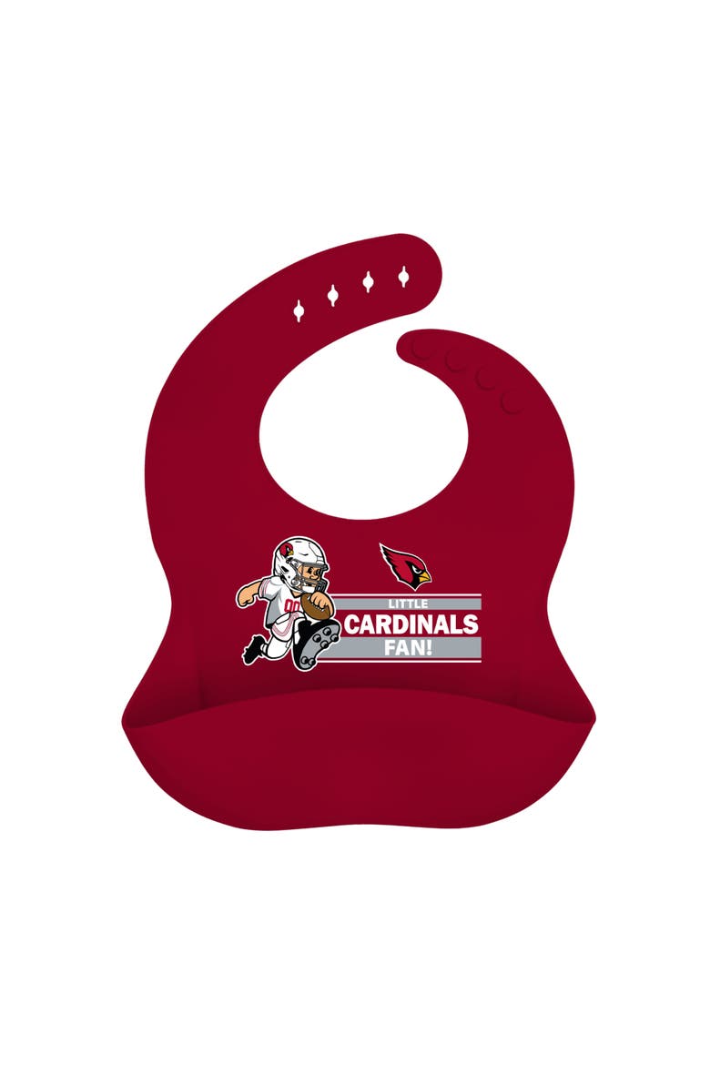 BabyFanatic Officially Licensed Unisex Silicone Baby Bib - NFL Arizona Cardinals, Main, color, Multicolor
