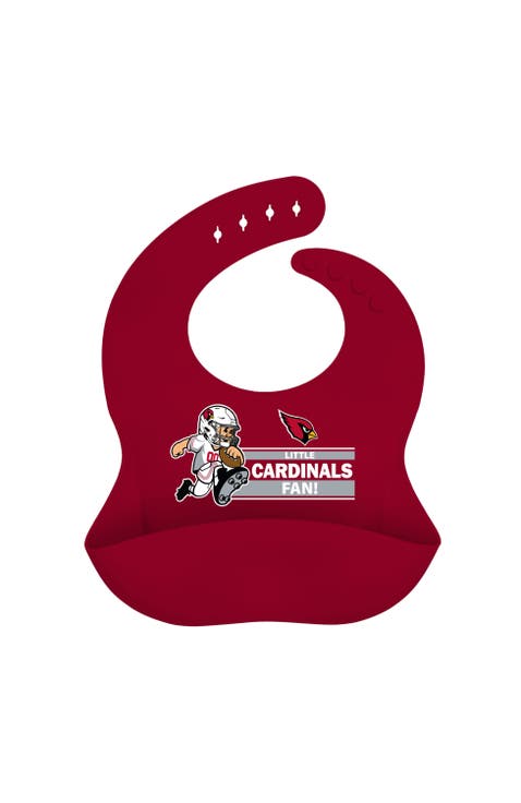 BabyFanatic Officially Licensed Unisex Silicone Baby Bib - NFL Arizona Cardinals