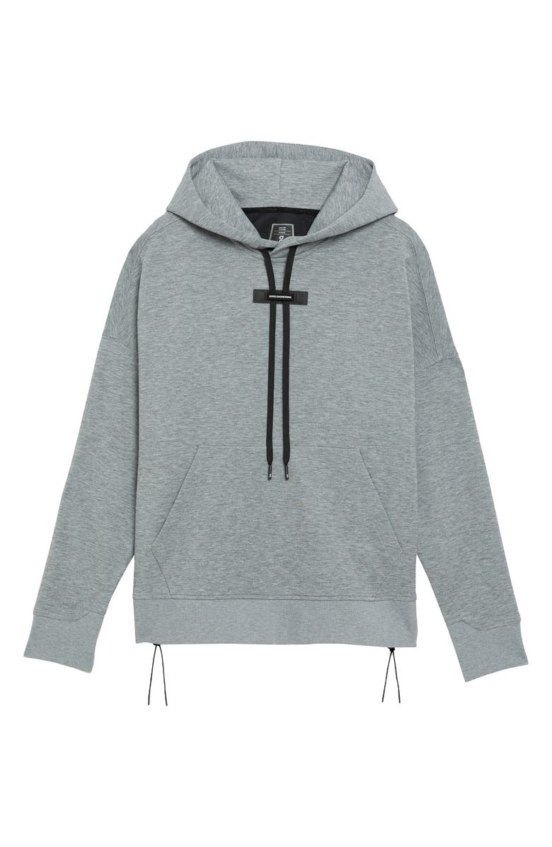 On Recycled Polyester Blend Hoodie, Alternate, color, Grey