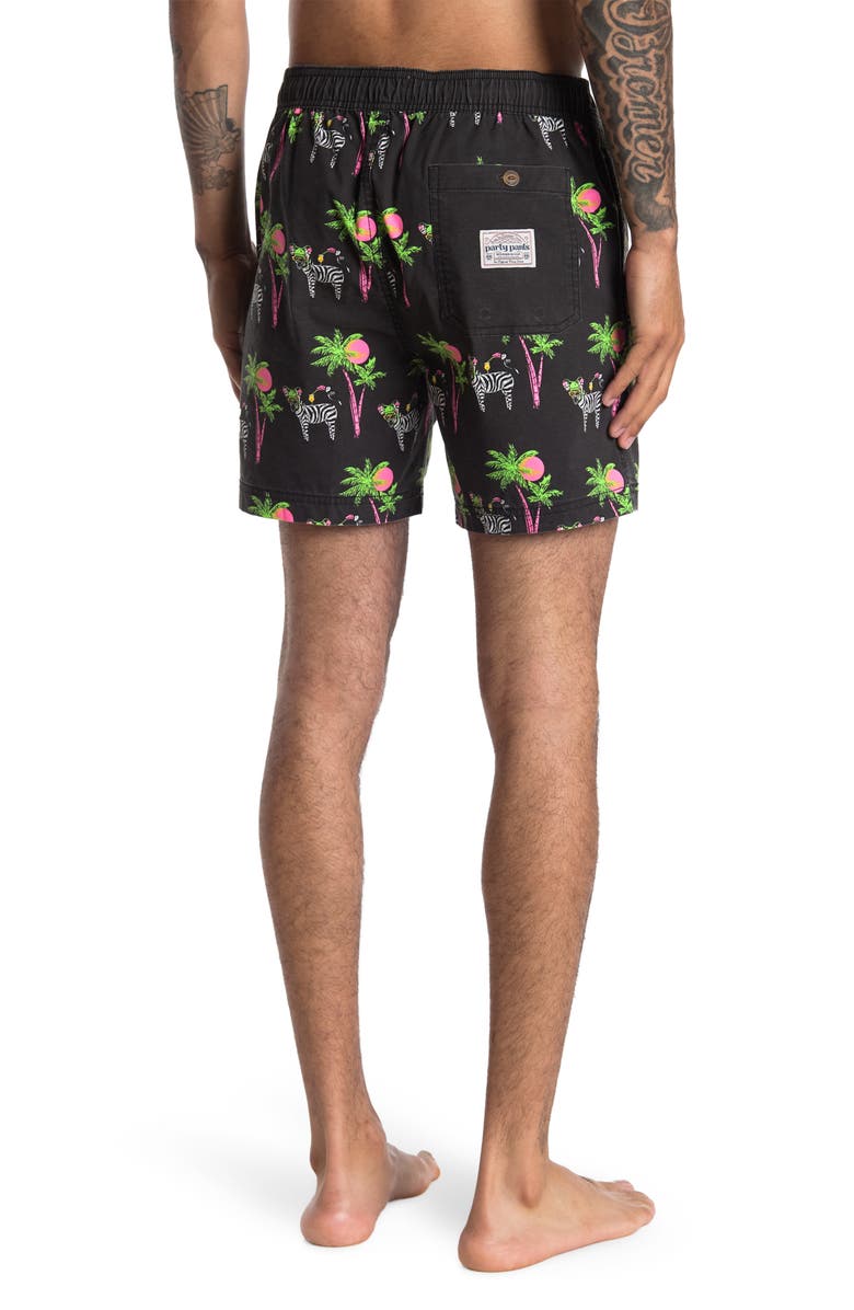 Party Pants Happy Hour Swim Shorts, Alternate, color, 