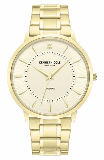 Kenneth Cole Diamond Bracelet Watch, 45mm