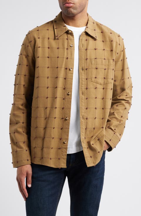 Lure Fil Coupé Check Button-Up Shirt