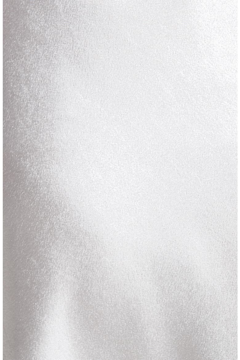 Satin Slip Skirt, Alternate, color, SILVER