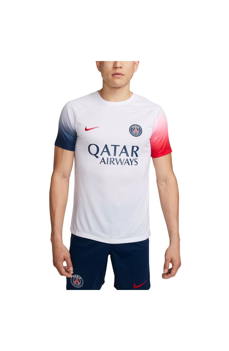 Nike Men's Nike White Paris Saint-Germain 2023/24 Academy Pro Pre-Match Top, Alternate, color, White