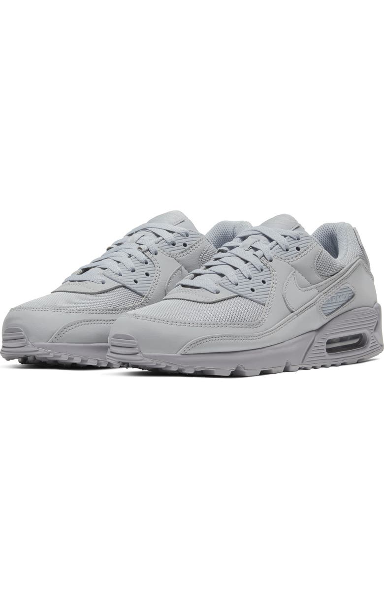 Nike Air Max 90 Sneaker, Main, color, 001 Wlfgry/Wlfgry