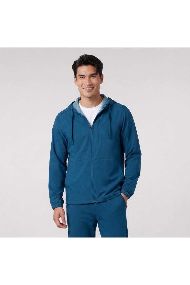 Clubhouse Range Hooded Jacket, Alternate, color, Pacific Blue
