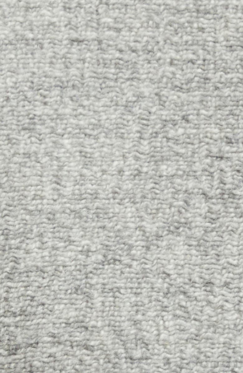 JW Anderson Contrast Trim Brushed Twill Jacket, Alternate, color, 905 Light Grey Melange