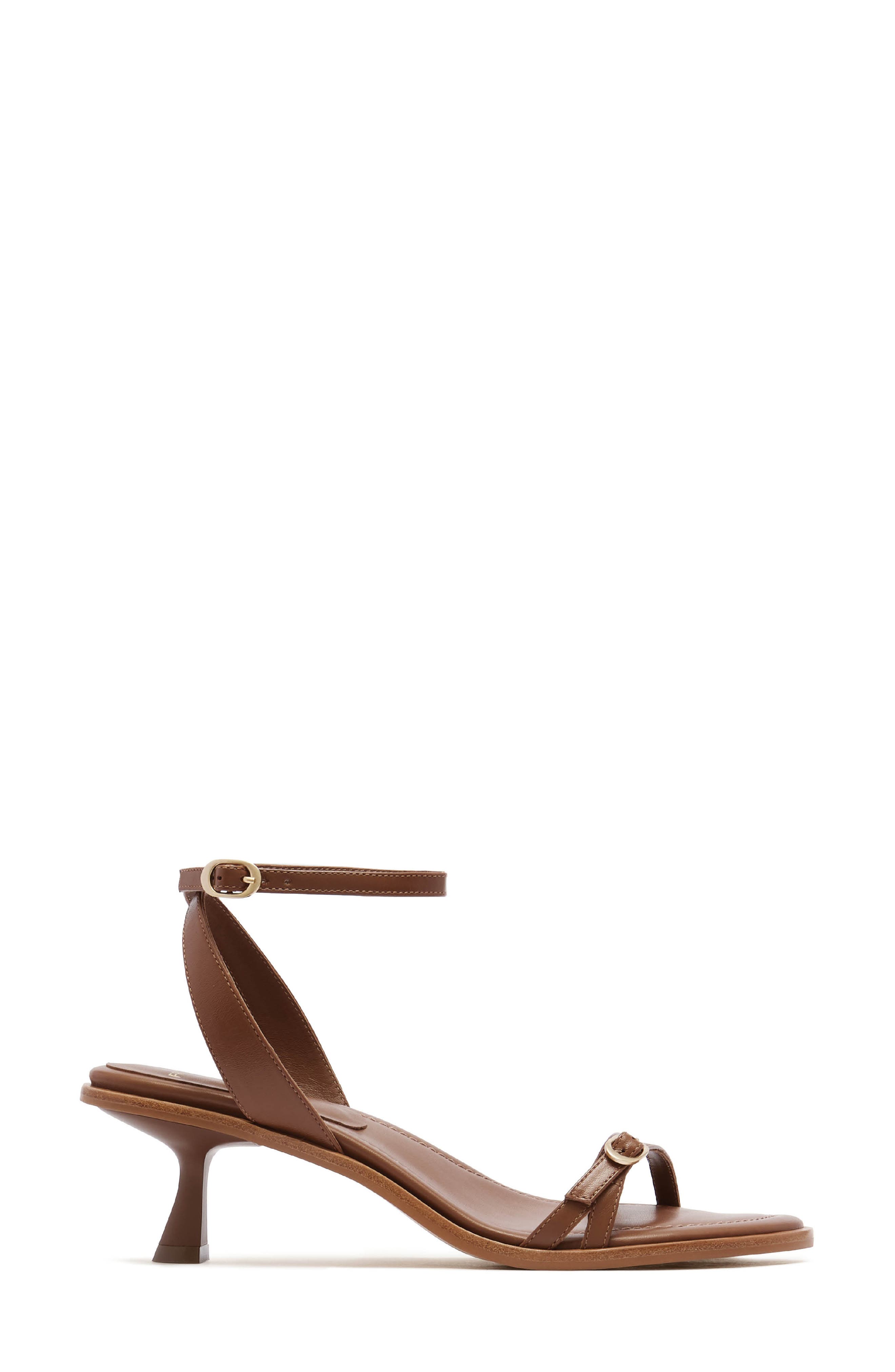 FRANKIE4 Jolie Ankle Strap Sandal, Alternate, color, Tan