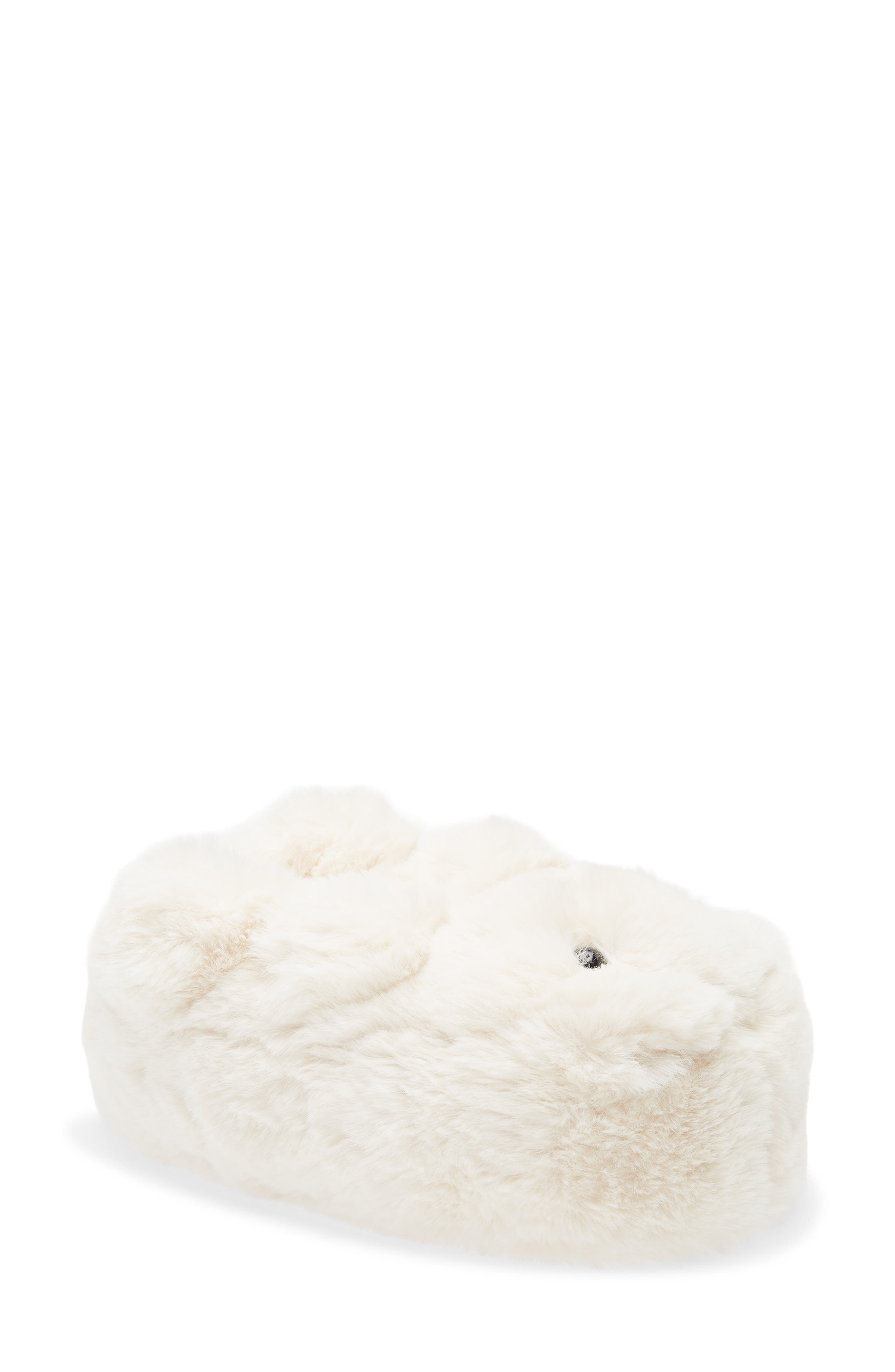 SKIMS Teddy Bear Slipper, Alternate, color, Marble