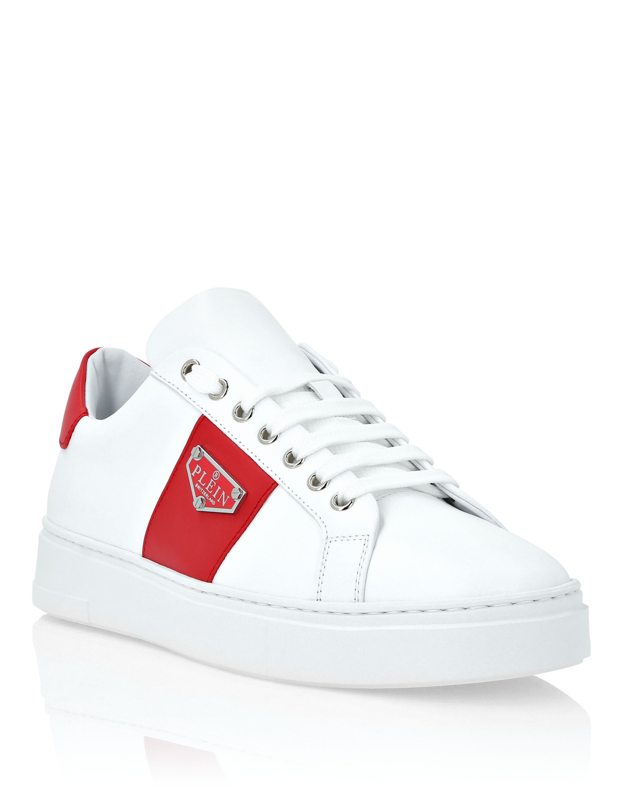 white/red