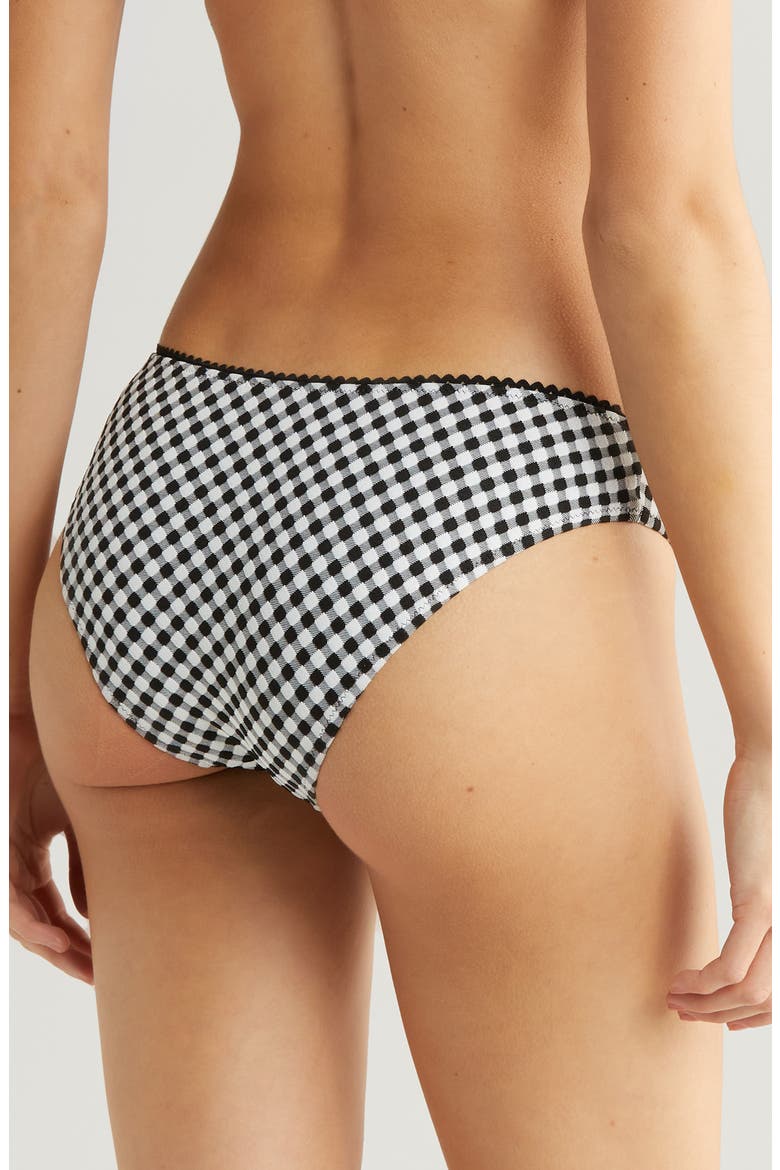 Daphne Bikini Bottoms, Alternate, color, BLACKOUT X MARSHMALLOW