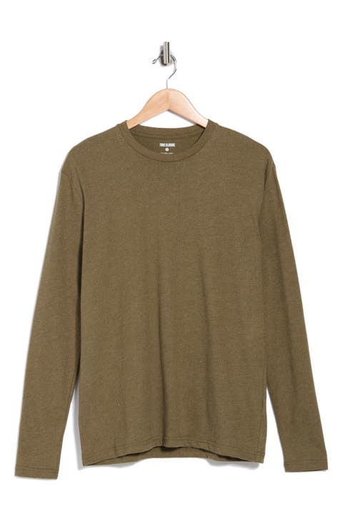 Classic Long Sleeve Crewneck T-Shirt